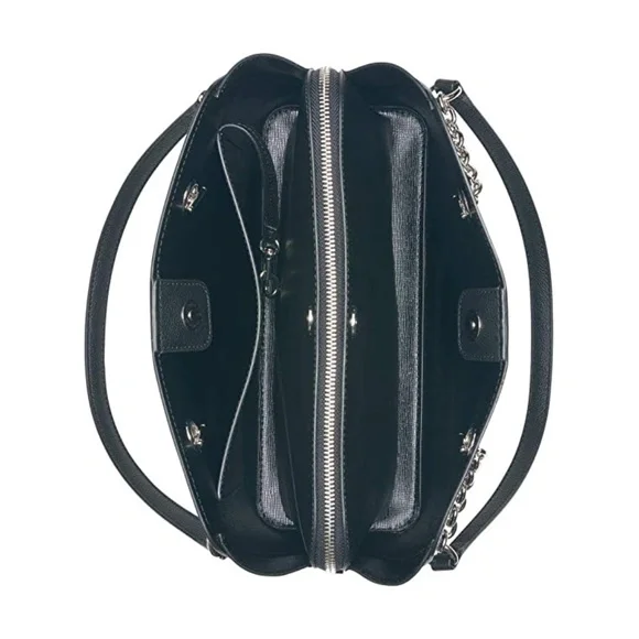 Calvin Klein Hailey Triple Compartment Chain Tote - Picture 5 of 6